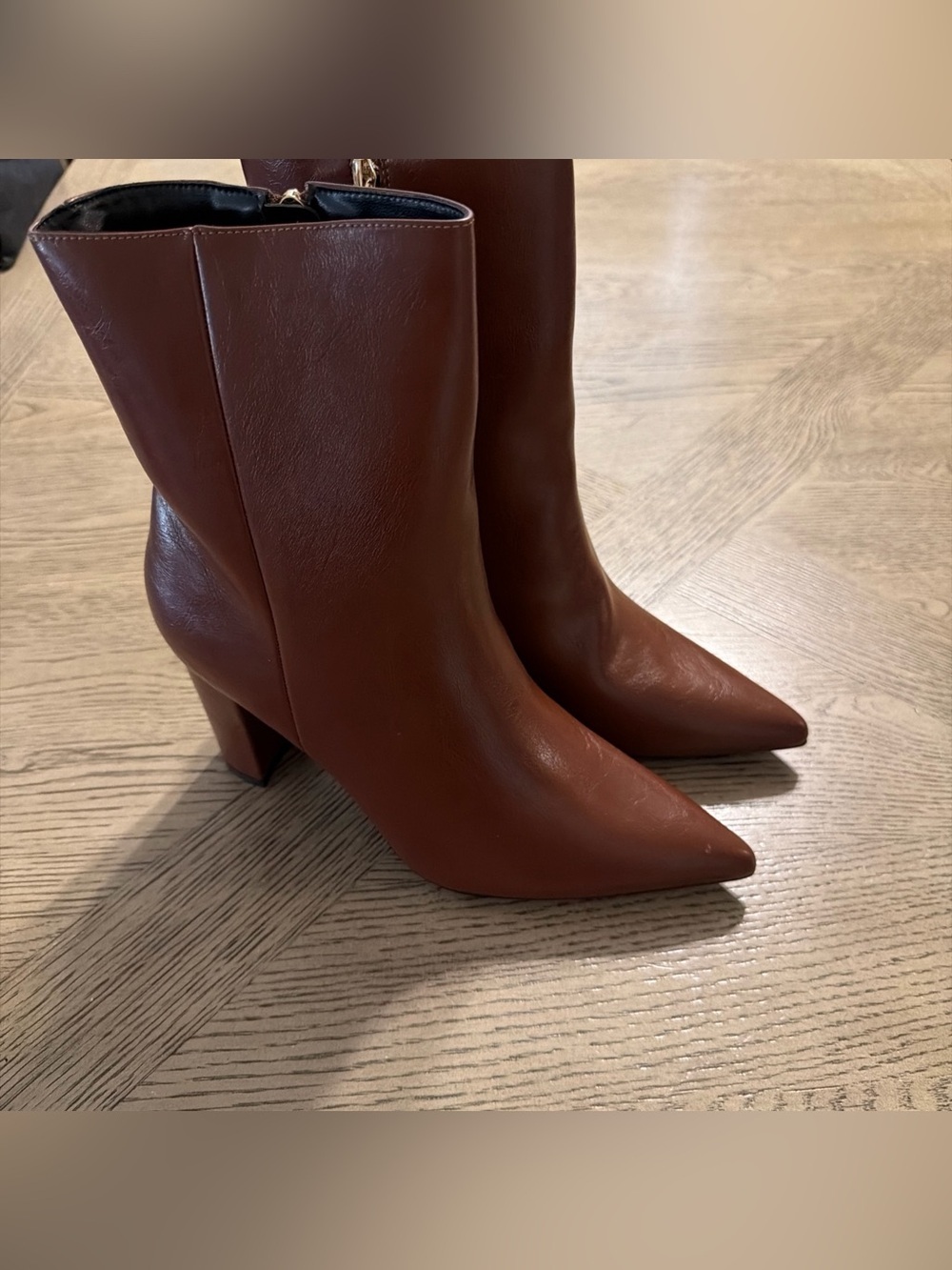 NEWBELLA Women's Classic Heeled Boots 8